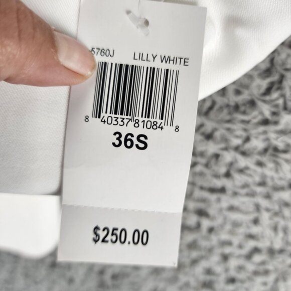 Paisley & Gray Jacket Mens 36S White Long Sleeve 2 Button Blazer *NWT* - Picture 4 of 12